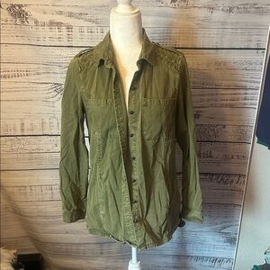 Forever 21 green Utility Jacket size small